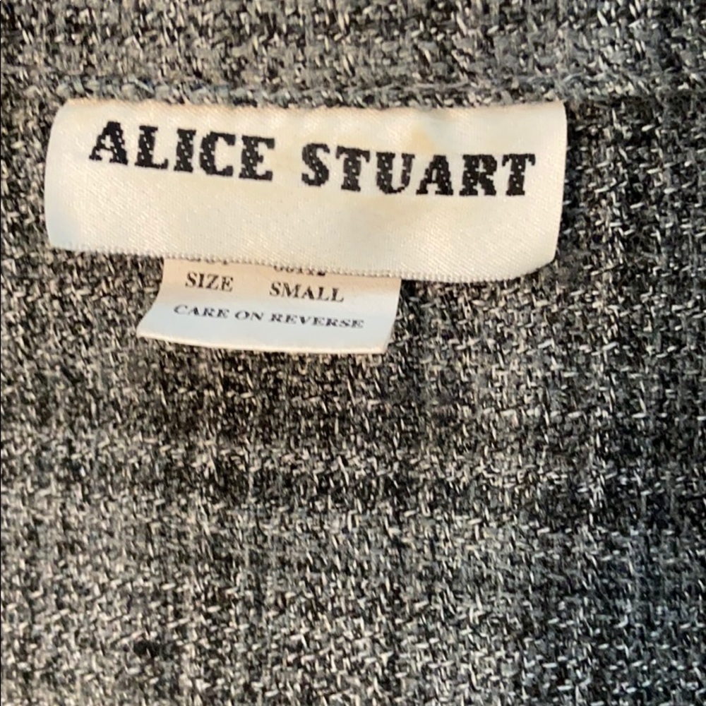 Alice Stuart Jacket Grey Small - Picture 4 of 5